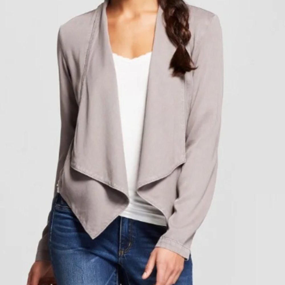 Drape Front Jacket